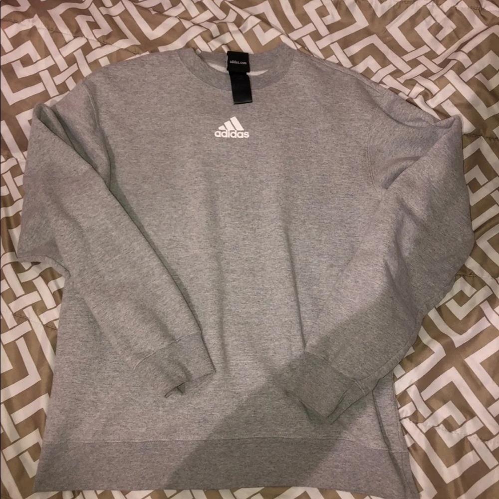 Grey Adidas Crewneck